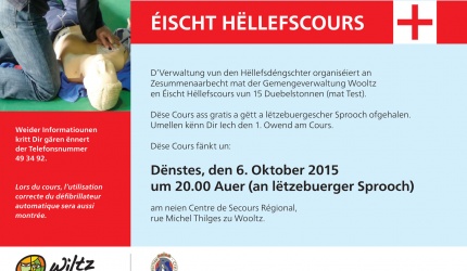 cours premier secours juil15
