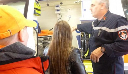 Bei der Feuerwehr