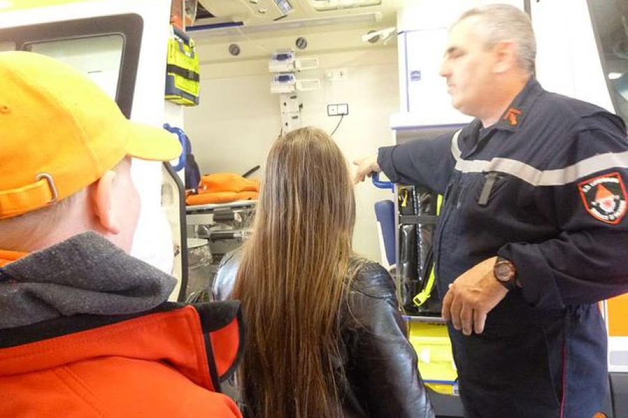 Bei der Feuerwehr