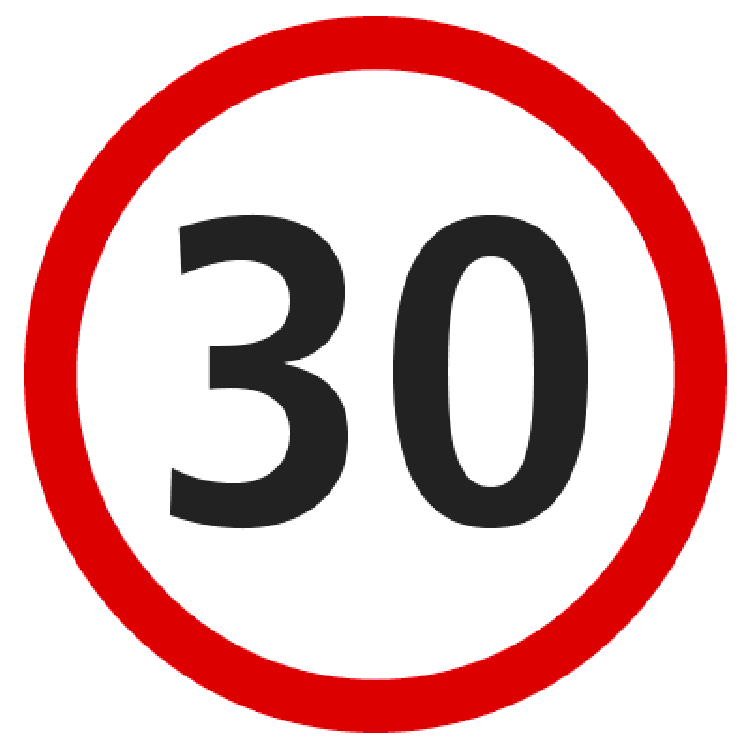 30kmh 30kmh